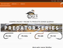 Tablet Screenshot of duckmaster.com.ar